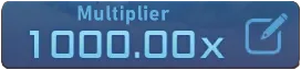Multiplier Setting Button