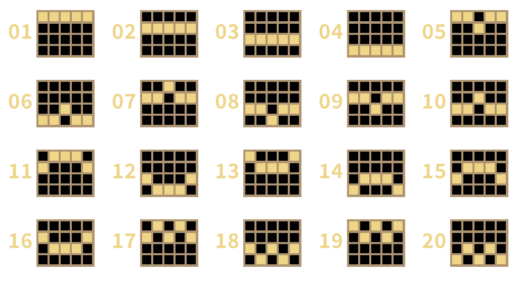 jili king arthur - Fixed 20-payline layout