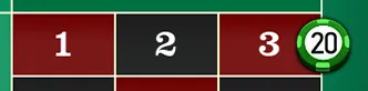 JILI Lucky Roulette board bet paytable street 1:11